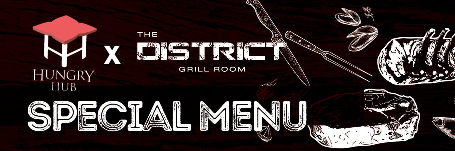 The District Grill Room & Bar I Hungry Hub Menu